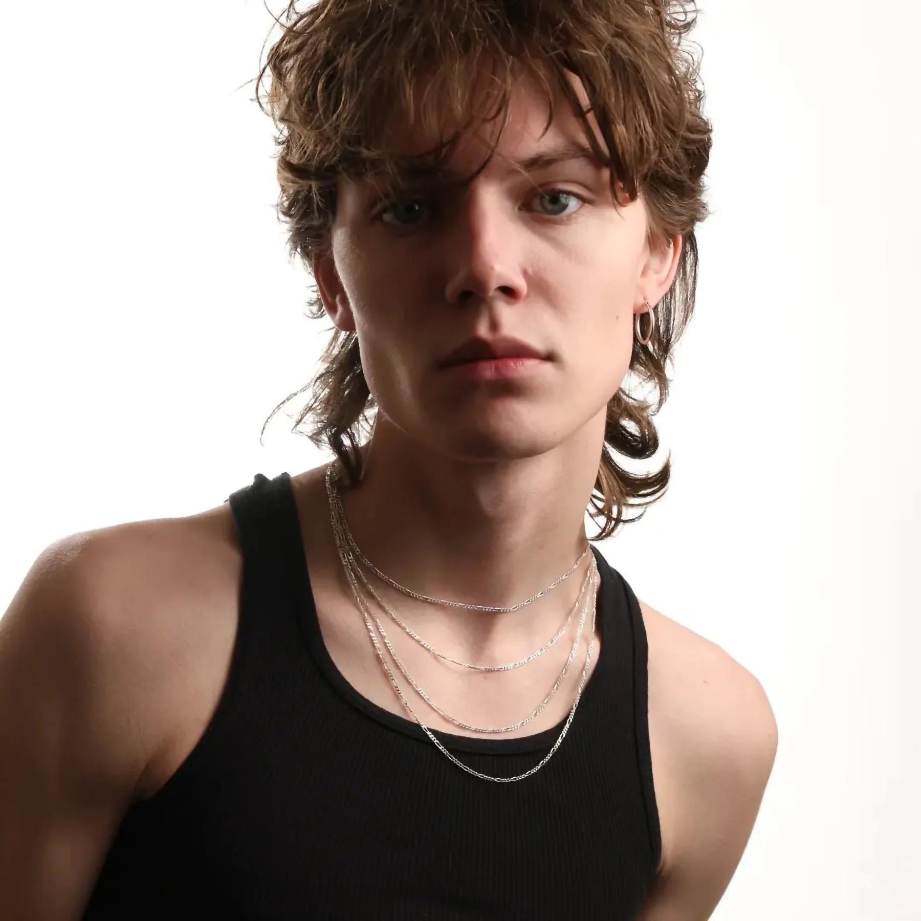 2.3MM STERLING SILVER FIGARO CHAIN - Image 6