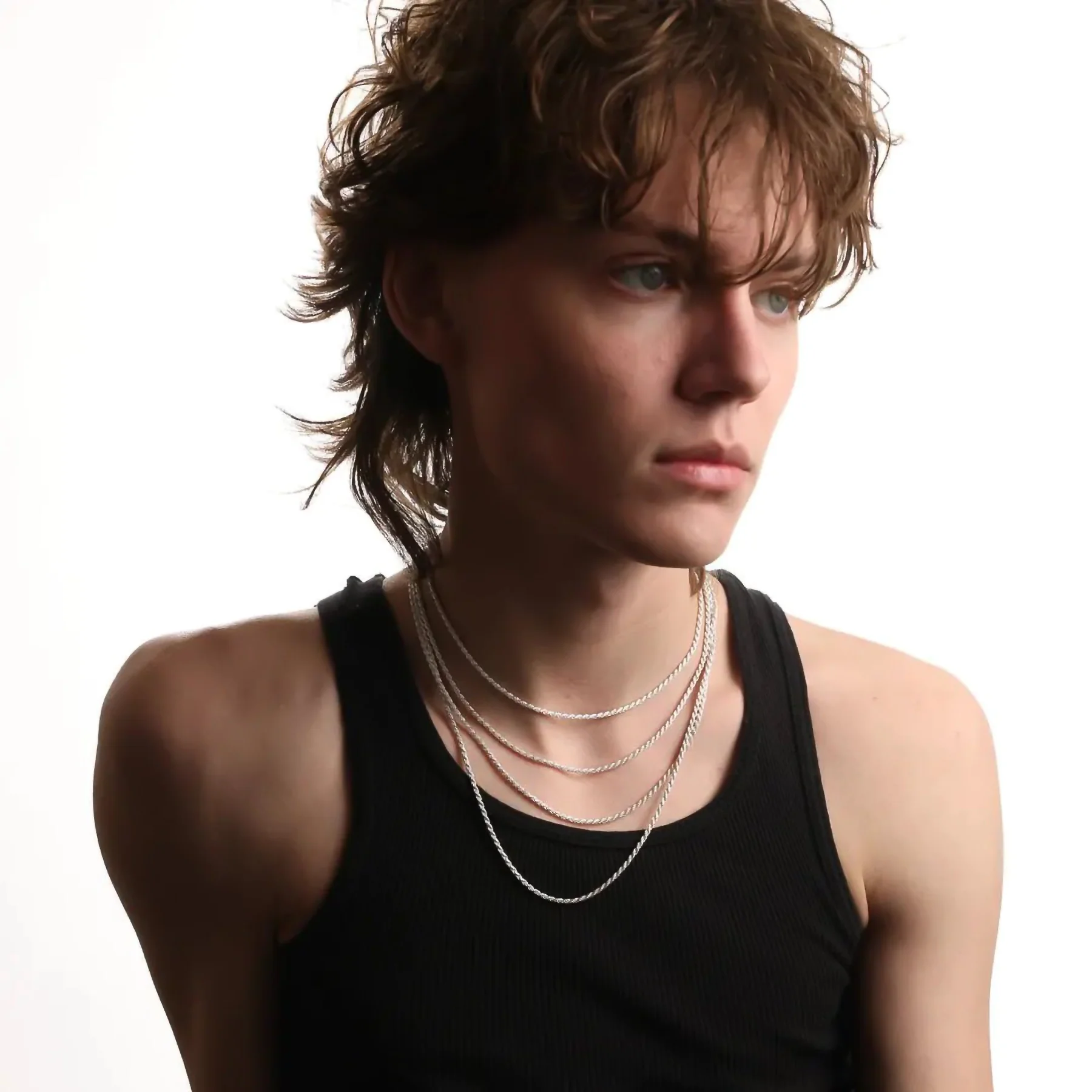 2MM STERLING SILVER ROPE CHAIN - Image 9