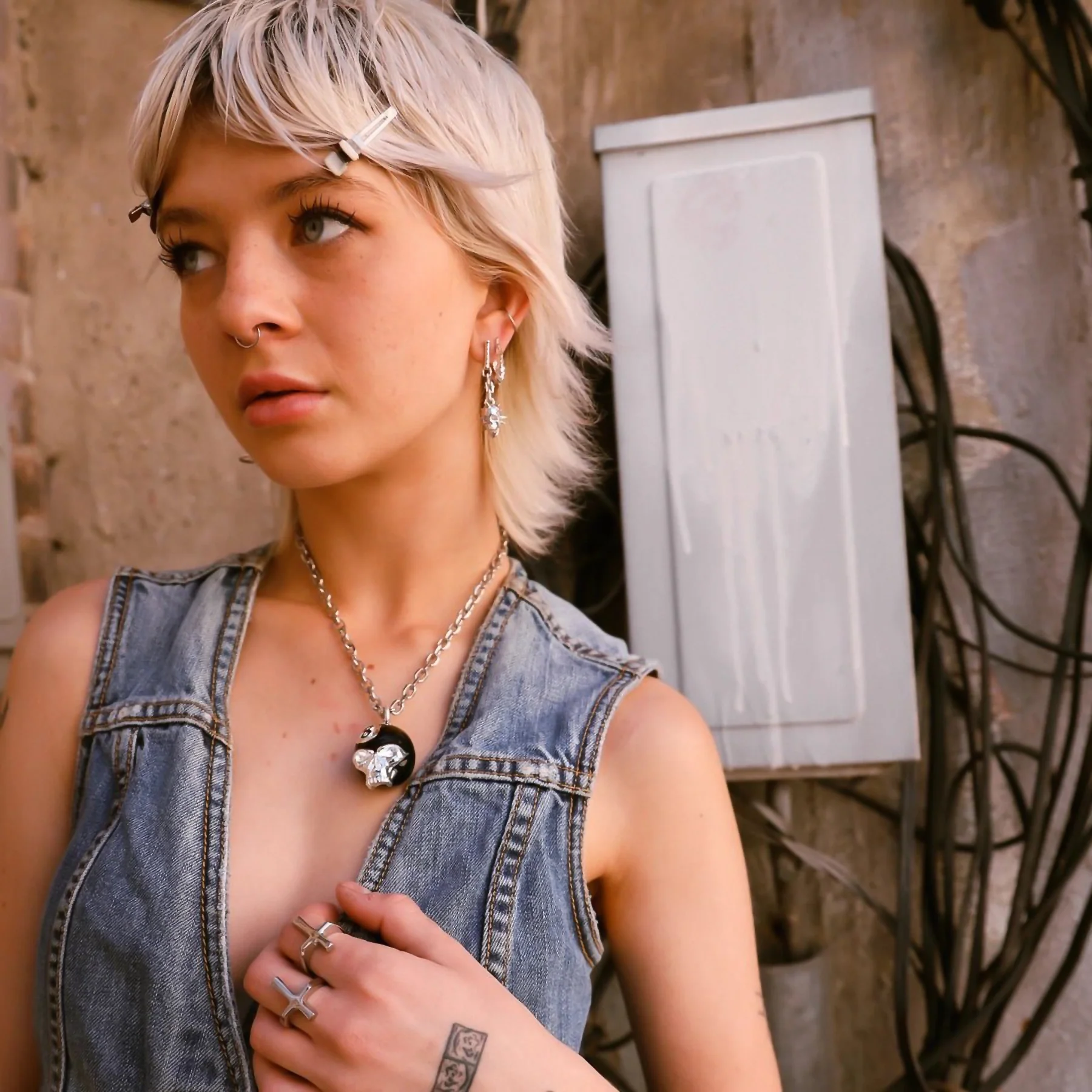 6TH CIRCLE OF HELL EARRING - Image 6