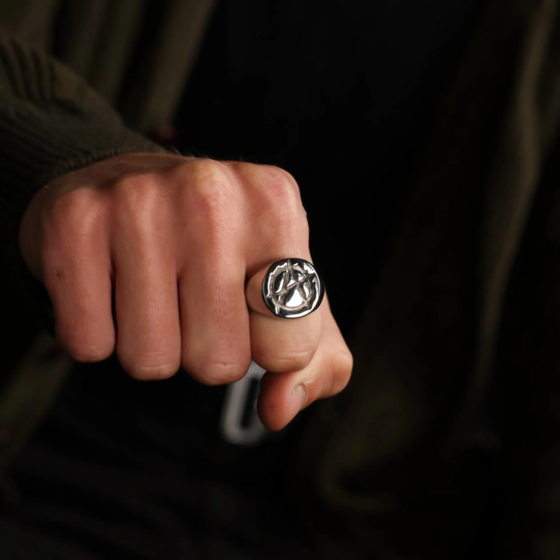 ANARCHY SIGNET RING - Image 4