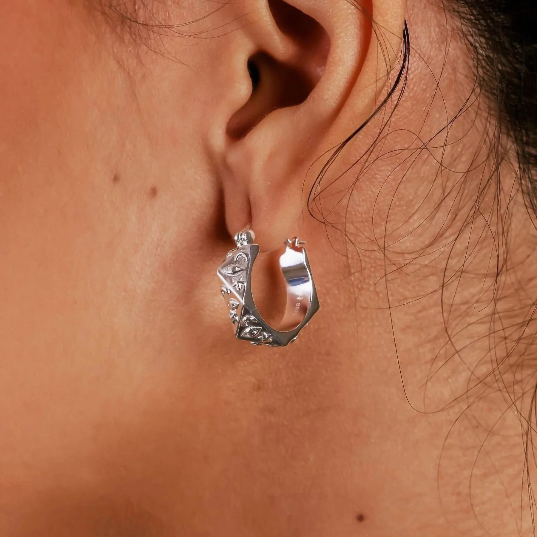 ASTROLOGY HOOP EARRING - Image 5
