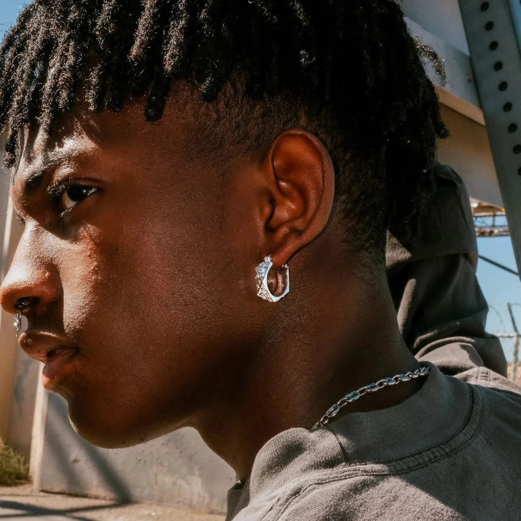 ASTROLOGY HOOP EARRING - Image 7