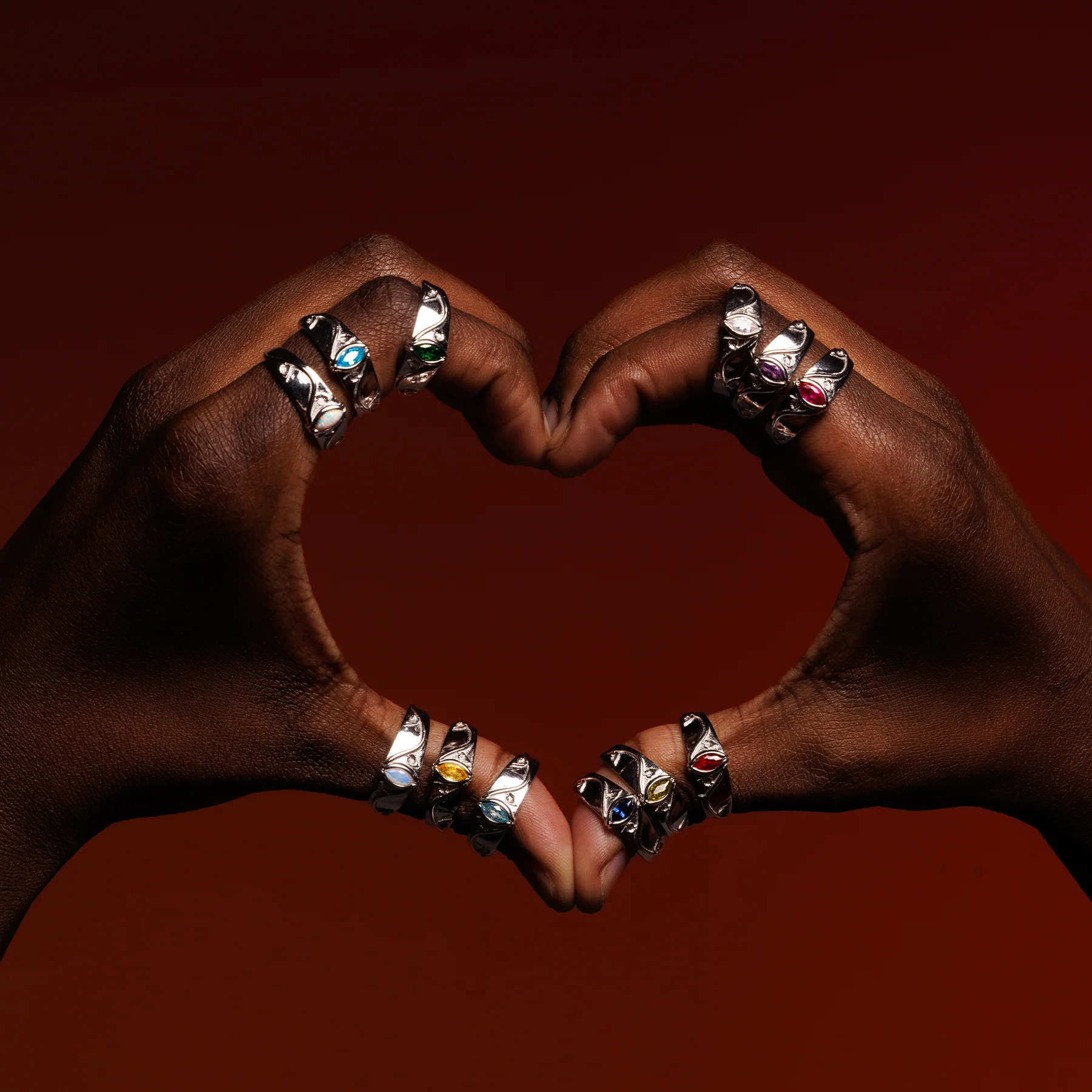 BIRTHSTONE RING (APRIL) - Image 5