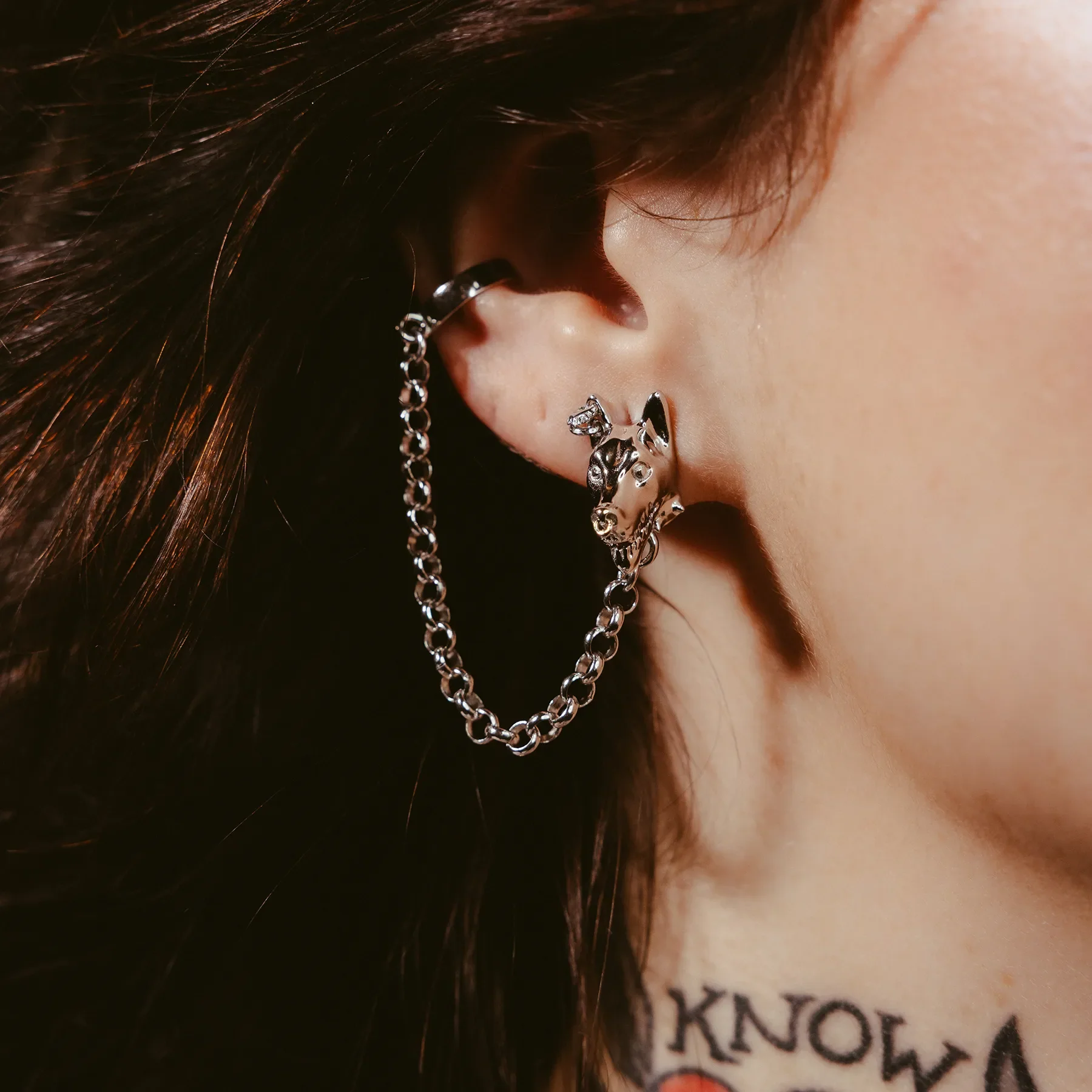HELLHOUND EARRING + CUFF - Image 5