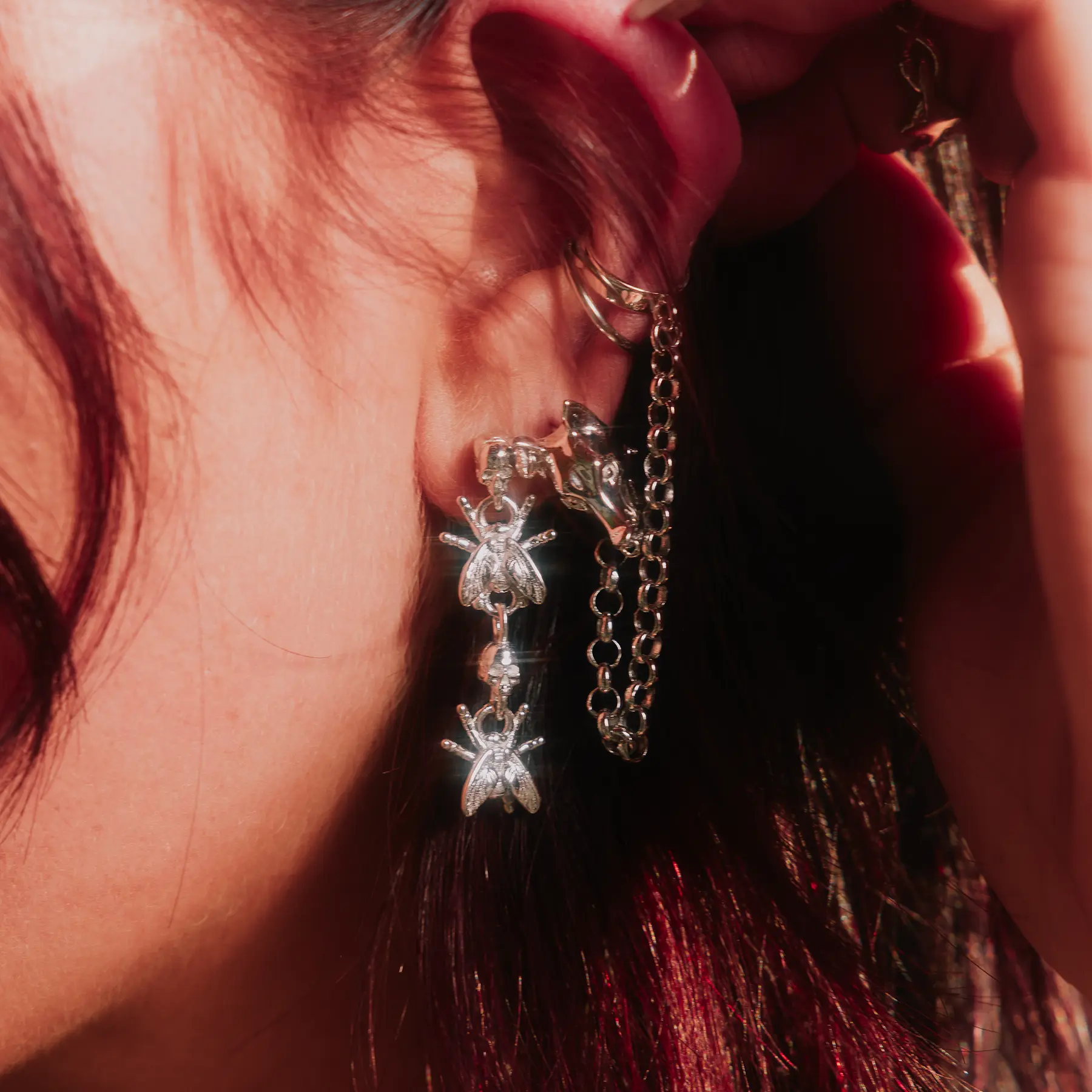 HELLHOUND EARRING + CUFF - Image 8