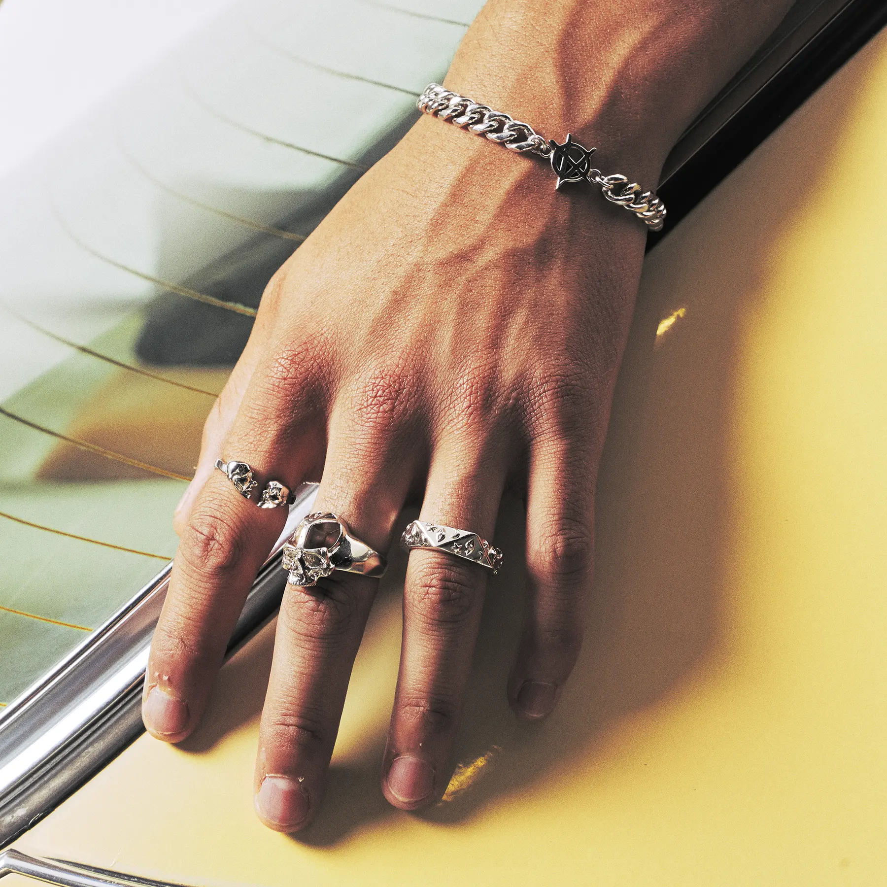 ANARCHY CUBAN BRACELET - Image 7