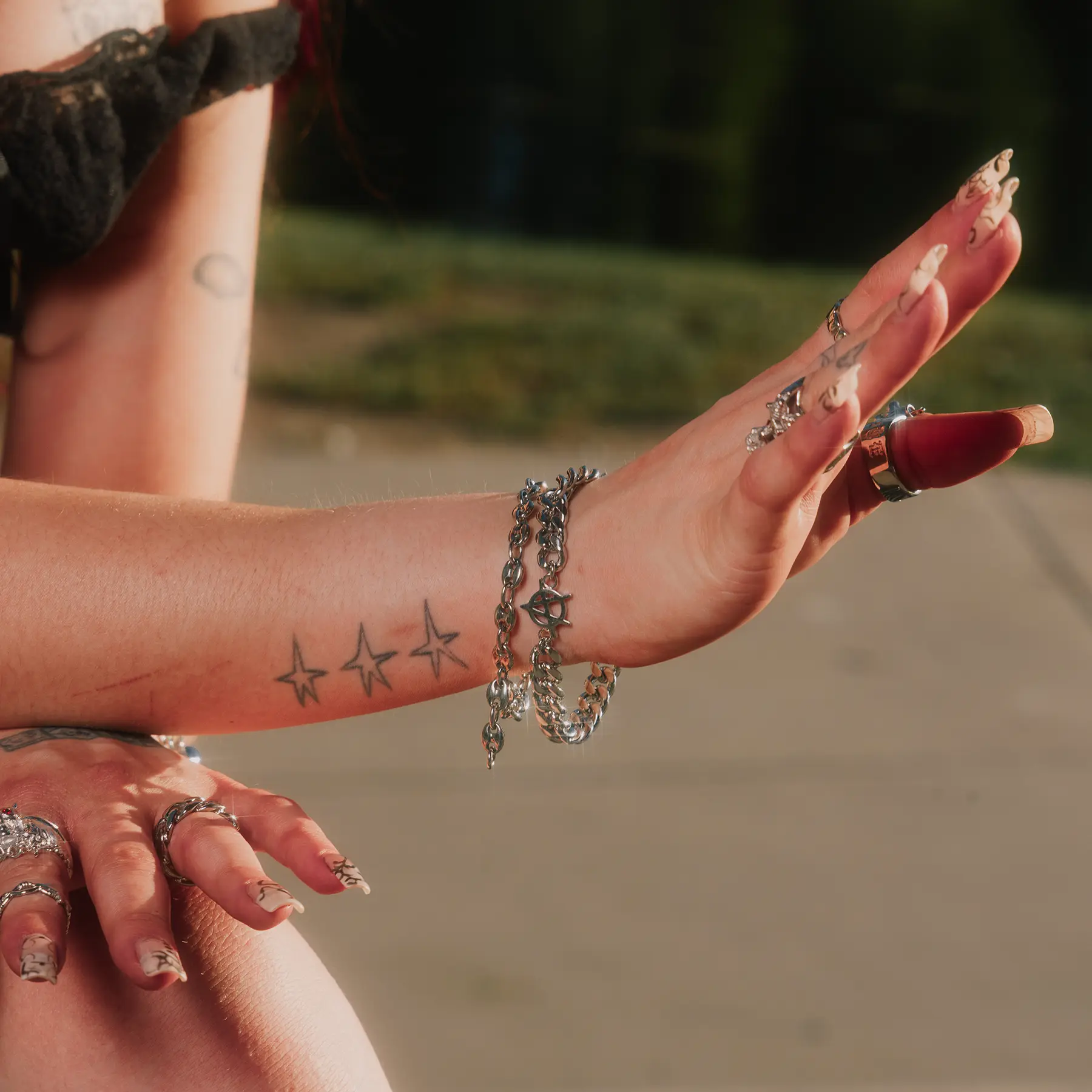 ANARCHY CUBAN BRACELET - Image 8