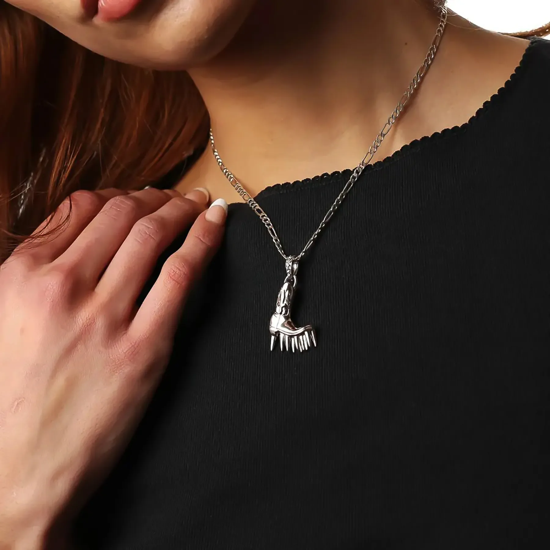 SPIKE BOOT PENDANT - Image 3