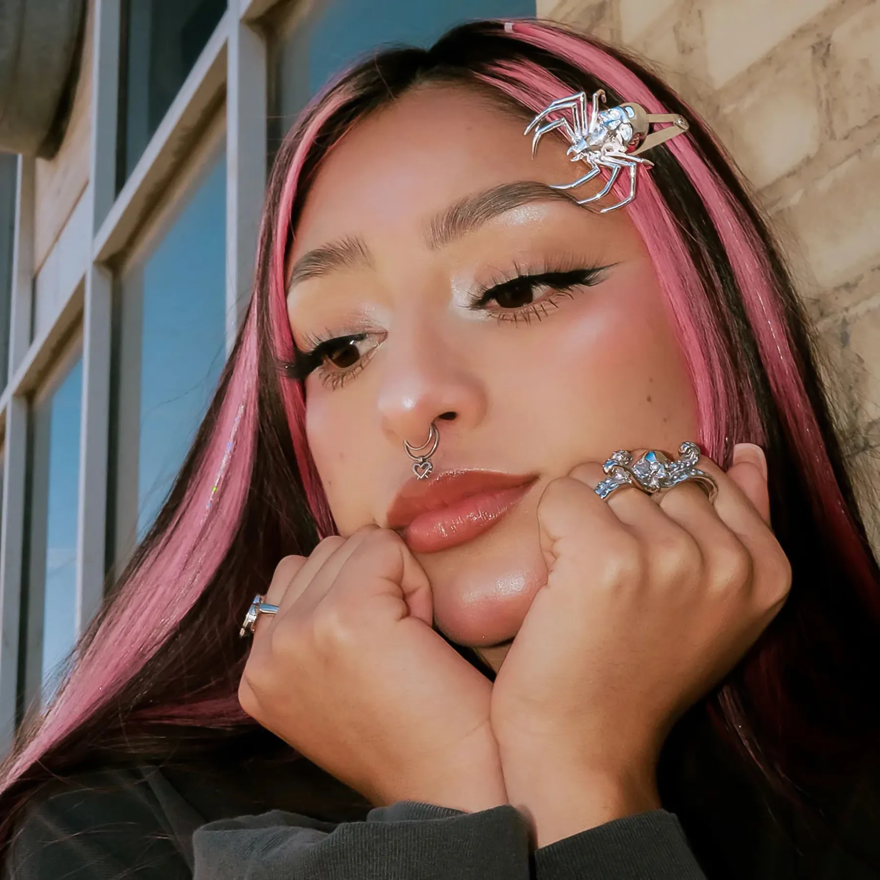 FAUX SPIKED HEART SEPTUM - Image 12