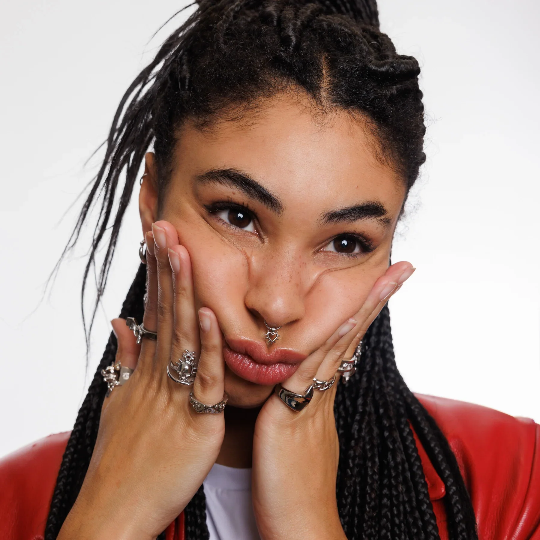 FAUX SPIKED HEART SEPTUM - Image 15